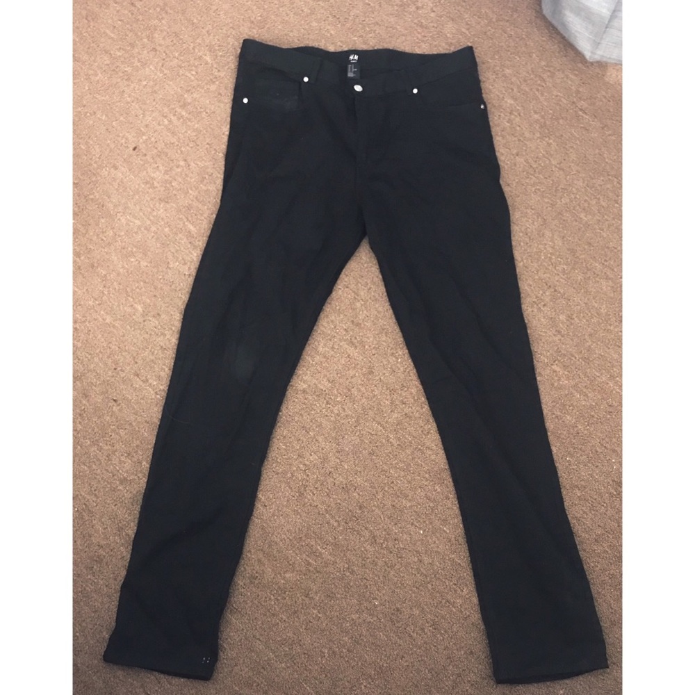 H&M Men’s Size 31 Slim Fit Black Jeans